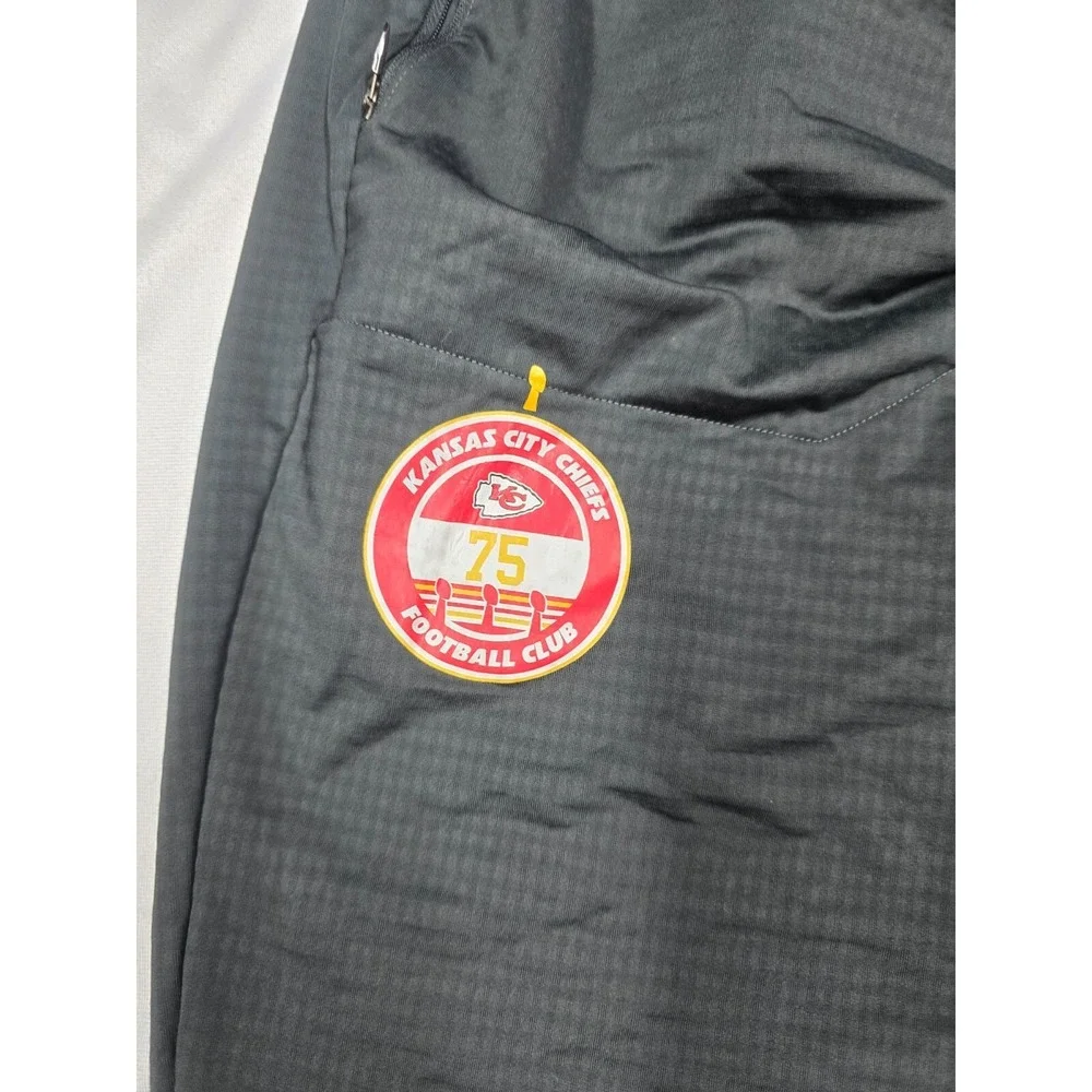 Nike‎ NFL On-Field Kansas City Chiefs Joggers Gray 3XL Team Issued #75